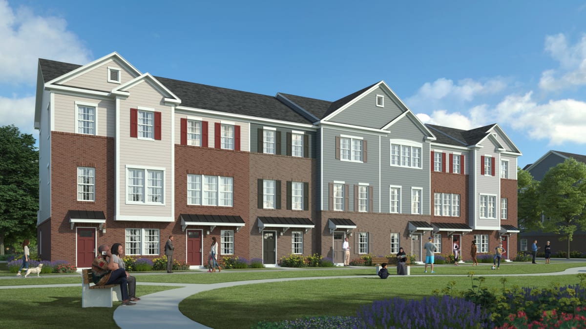 Townhomes for Rent in Brandywine, MD The Retreat at Brandywine Crossing